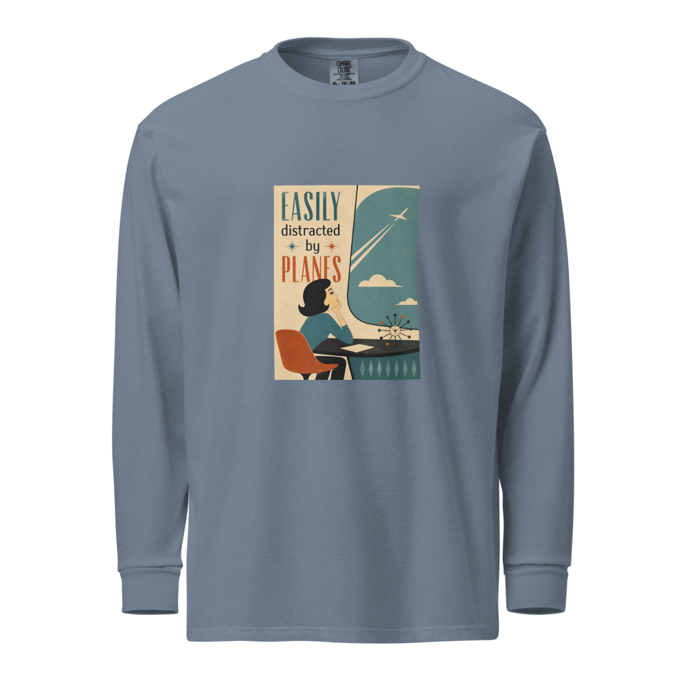 Unisex Garment-Dyed Heavyweight Long Sleeve Shirt | Comfort Colors 6014 product image 8