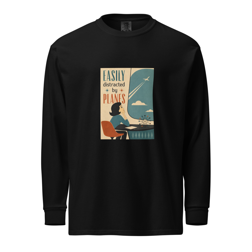 Unisex Garment-Dyed Heavyweight Long Sleeve Shirt | Comfort Colors 6014 product image 2