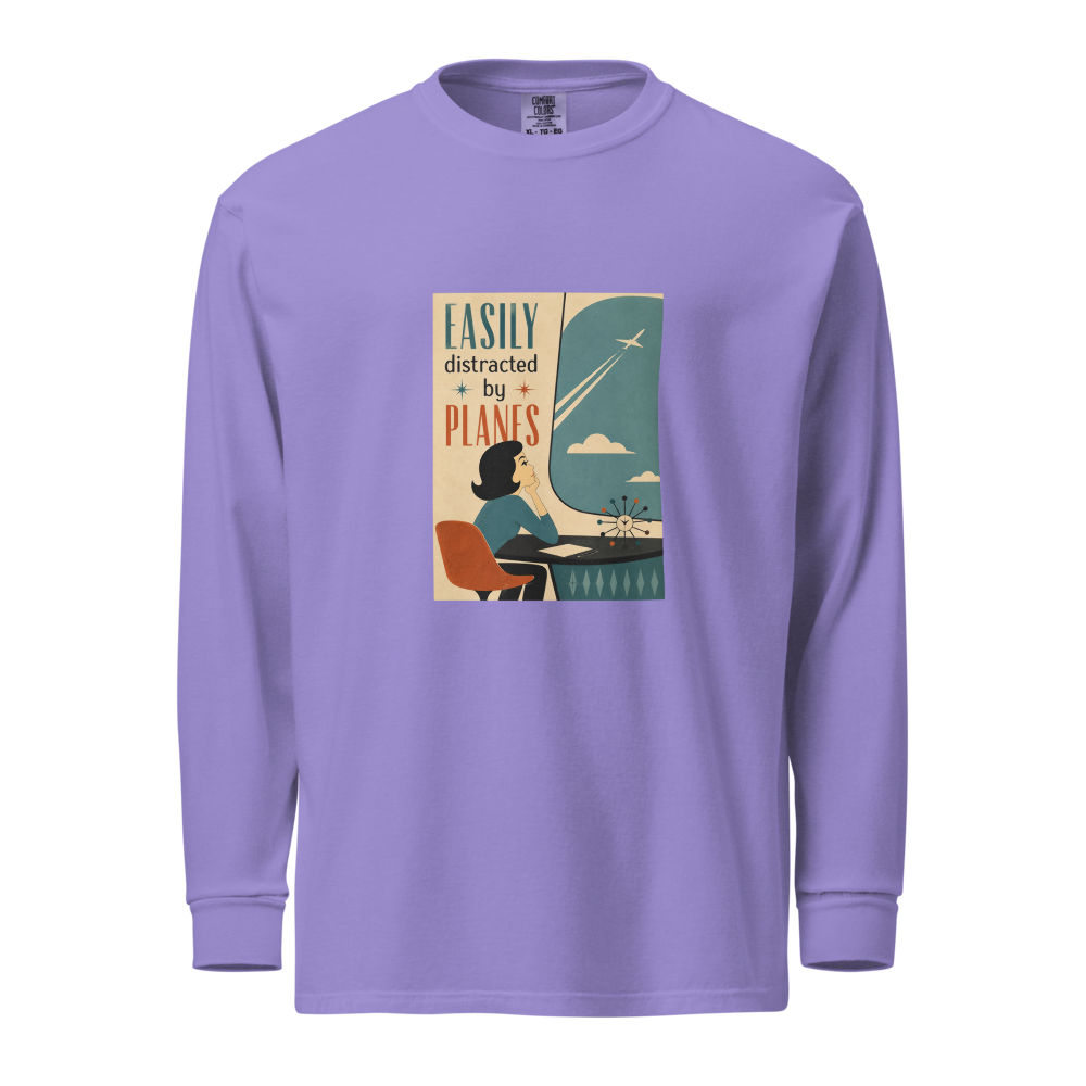 Unisex Garment-Dyed Heavyweight Long Sleeve Shirt | Comfort Colors 6014 product image 7