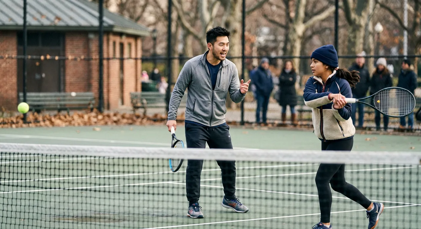 David Park — Tennis Coach, Rally tennis coach in San Jose
